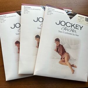 3 Pr Jockey for Her Control Top Pantyhose